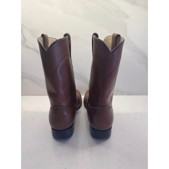 Silverton Men’s Size 10 Brown Leather Tound Toe Boots - Picture 4 of 6